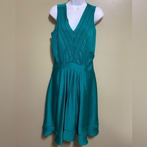 Emerald Green‎ Sleeveless Dress by Banana Republic, Size 8